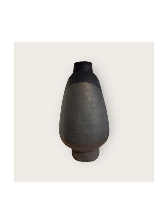 Decorative Vase Black 15x30cm