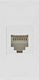 Maclean Energy Network-Telephone Socket Front in White Color MCE725W