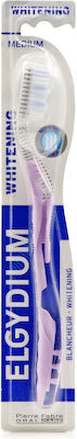 Elgydium Whitening Manual Toothbrush Medium Lilac 1pcs