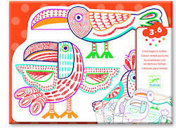 Djeco Painting Animal Family for Children 3++ Years