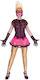 BDSM Maske in Rosa Farbe