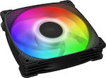 Geometric Future Squama Case Fan 120mm with RGB Lighting and Connection 4-Pin PWM 1pcs