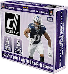 Panini Deck 2023 Clearly Donruss NFL Football Hobby Box