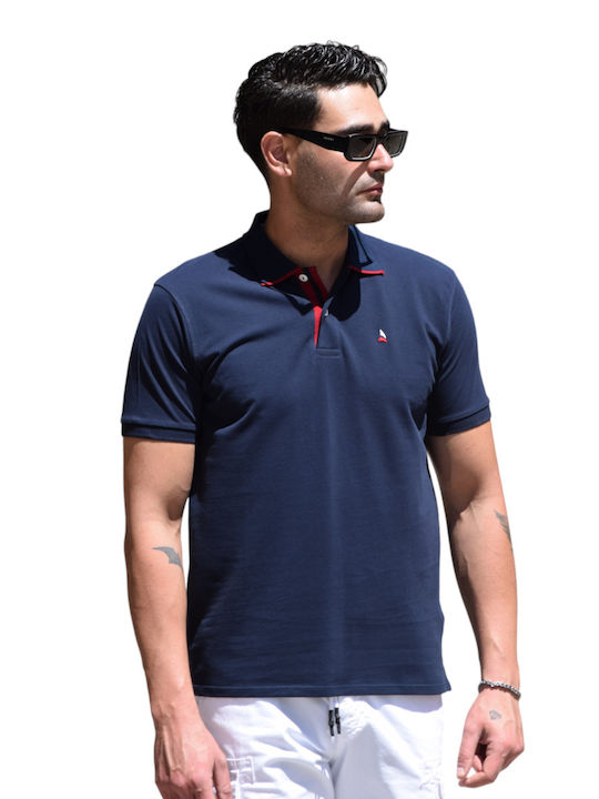 North Star Bluza Bărbătească Polo dark blue