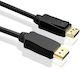 3M Cable DisplayPort male - DisplayPort male 3m Μαύρο (S3697-10)