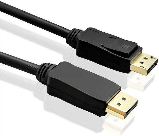 3M Cable DisplayPort male - DisplayPort male 3m Μαύρο (S3697-10)