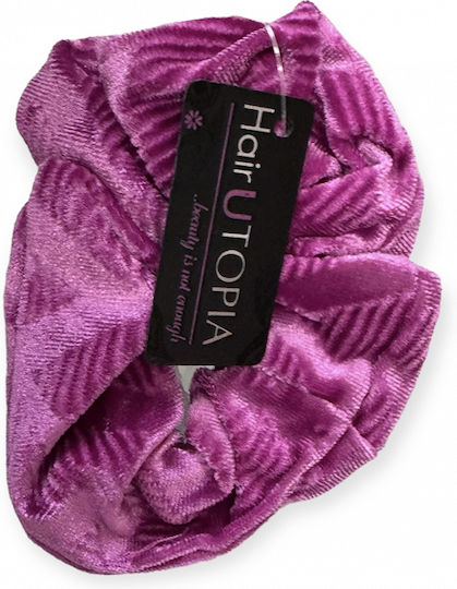 Hair Utopia Scrunchie Φούξια