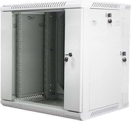 Lanberg Wall Mounted Rack Cabinet 12U 60x60x60cm Gray WF02-6612-10S