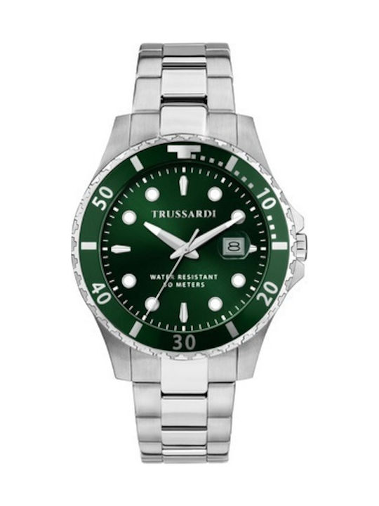 Trussardi City Watch Battery with Metal Bracelet