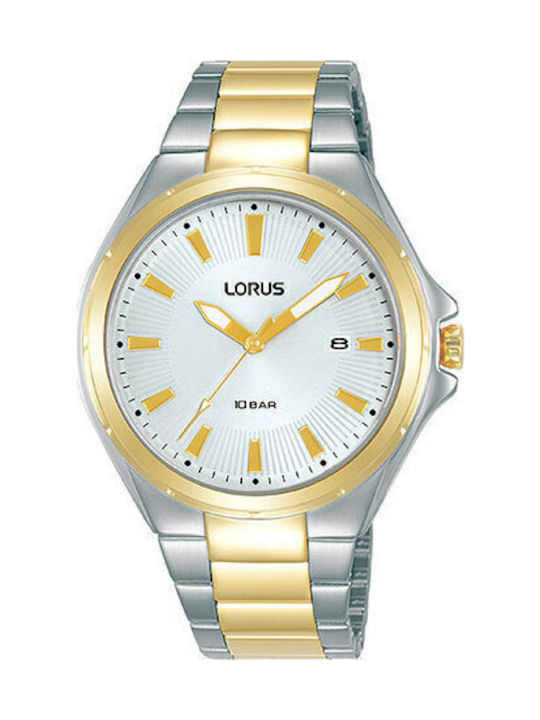Lorus Men's Watch Battery with Silver Metal Bra...