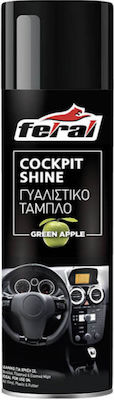 Tpster Ointment Polishing for Interior Plastics - Dashboard with Scent Green Apple 500ml