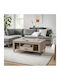 Rectangular Central Coffee Table Wooden Board with Drawers Sonoma W100xL63xH44cm