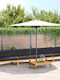 Garden & Outdoor Furniture Sets Living Room Set 5 Pieces Beige with Pillows