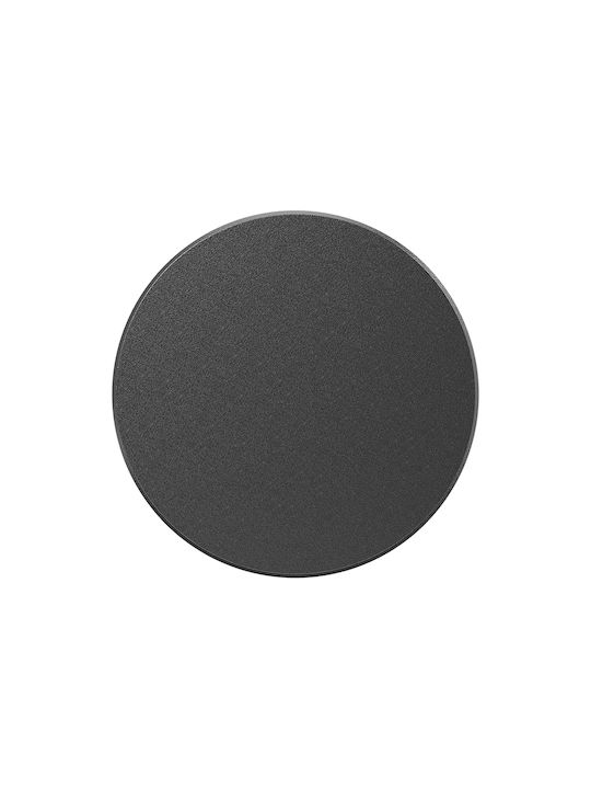 Braytron Επιτοίχιο Εξωτερικό Φωτιστικό LED IP65 12W με Ρυθμιζόμενο Λευκό Φως