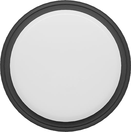 Braytron Επιτοίχια Χελώνα Εξωτερική LED IP65 18W με Ρυθμιζόμενο Λευκό Φως