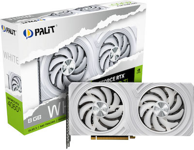 Palit GeForce RTX 4060 Ti 8GB GDDR6 White Graphics Card