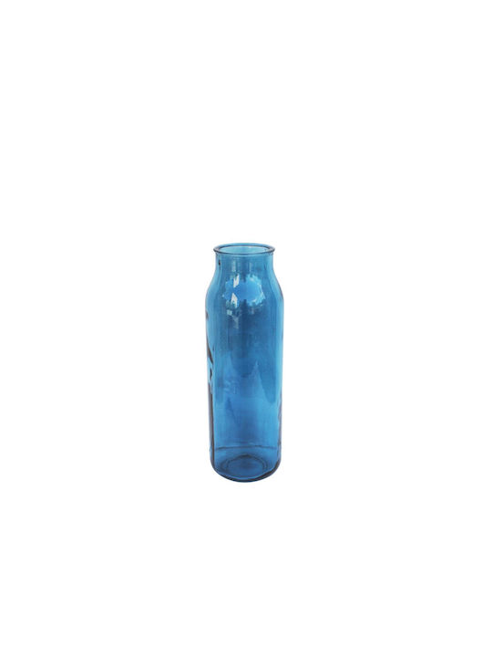 Atmosphera Decorative Vase Blue 45cm