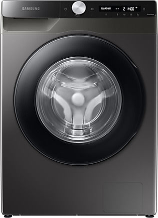 Samsung Washing Machine 8kg with Steam Technology 1400 Rounds Ecobubble Silver WW80T534DAXA