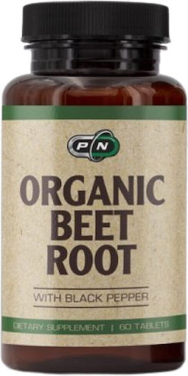 Pure Nutrition USA Sfecla Organica Piper Negru 60 Tablete