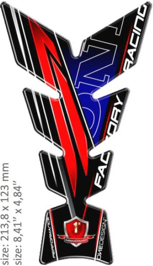 One Design Αυτοκόλλητο Προστατευτικό Ρεζερβουάρ Πολύχρωμο