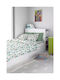 Dimcol Sheet Set Single Cotton Reach Green 160x240cm 2pcs