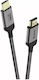 Swissten HDMI 2.0 Premium High Speed 4K 60Hz HDR Braided Cable HDMI Male - HDMI Male 2m Gray