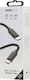 Musthavz Geflochtenes USB 2.0 Kabel USB-C männlich - USB-C 100W PD Schwarz 2m