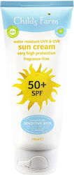 Childs Farm Sensitive Skin Factor De Protecție Solară (SPF) 50 100ml