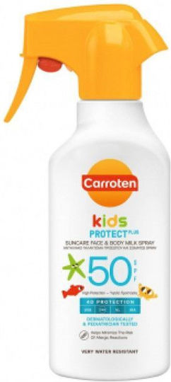 Carroten Wasserdicht Kinder Sonnencreme Spray SPF50 270ml