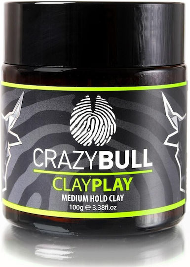 Crazy Bull Clay Play Ceară de Păr 100ml
