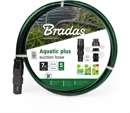 Bradas SATP2207/BK-SET Conductă de irigare 7m