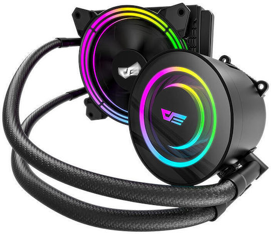 Darkflash TR120 Охлаждане AIO CPU с 1 Вентилатор 120mm и RGB Осветление