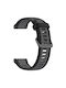 Techsuit Curea Silicon Gri (Samsung Galaxy Watch 4/5/6/7/FE, Huawei Watch GT 3 (42mm)/GT 3 Pro (43mm))