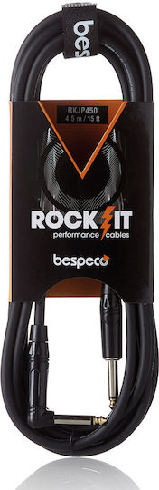 Bespeco Cable 6.3mm male - Midi male 4.5m (RKJP450)