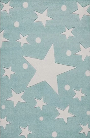 Alexander Carpets Παιδικό Χαλί Αστέρια Πράσινο 160x230cm