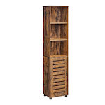 Vasagle Floor Bathroom Column Cabinet L30xD40xH167cm Brown