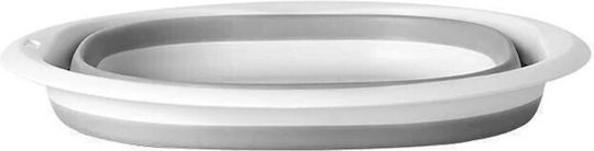 Kitchen Sink Organizer Base in Grey Plastic 31x11cm
