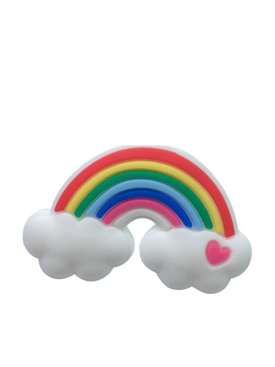 Διακοσμητικό Charm Παπουτσιού Rainbow Heart