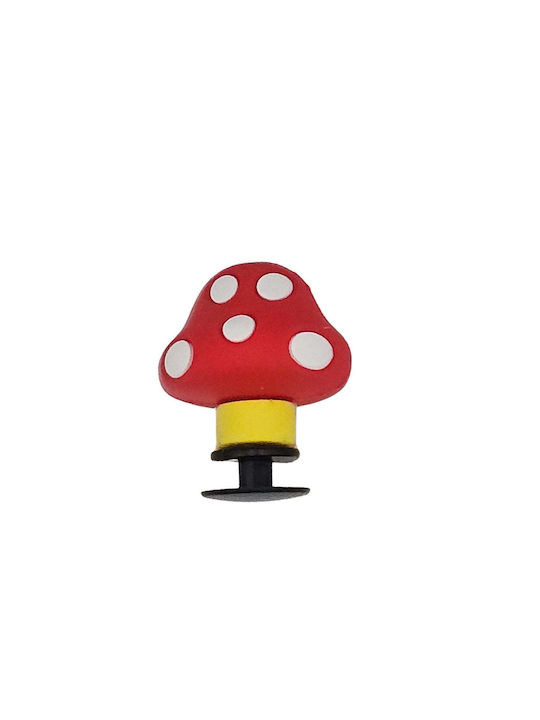 Αξεσουάρ Διακοσμητικά Crocs 3d Red Mushroom