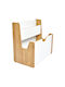 Kids Shelving Unit Crane Wall Mount White 57x34x55cm