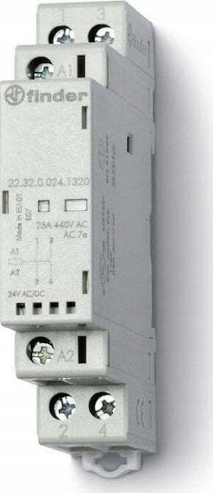 Finder Διακόπτης Ράγας 24V 25A