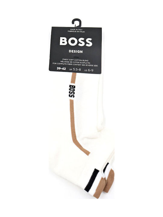 Boss Ανδρικές Κάλτσες Λευκές