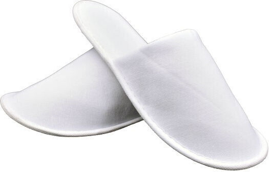 Charalambidis Textiles Disposable Terry Slippers 10 Pairs With Non-Slip Sole