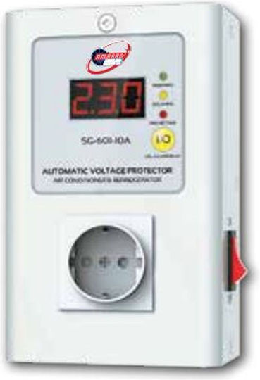 Single Phase Voltage Monitor Socket Automatic Voltage Protector 2000VA VP-10A Amarad