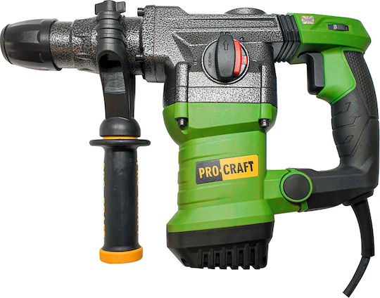 ProCraft BH1500E Κρουστικό Σκαπτικό Πιστολέτο Ρεύματος 1500W με Υποδοχή SDS Plus