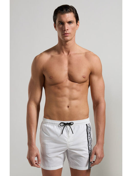 Bikkembergs Men's Swimwear Shorts White