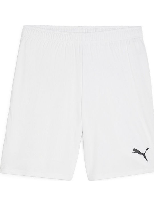 PUMA teamGOAL Herrenshorts Weiß