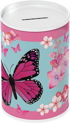 Must Team Children's Money Box Metal Butterfly ...