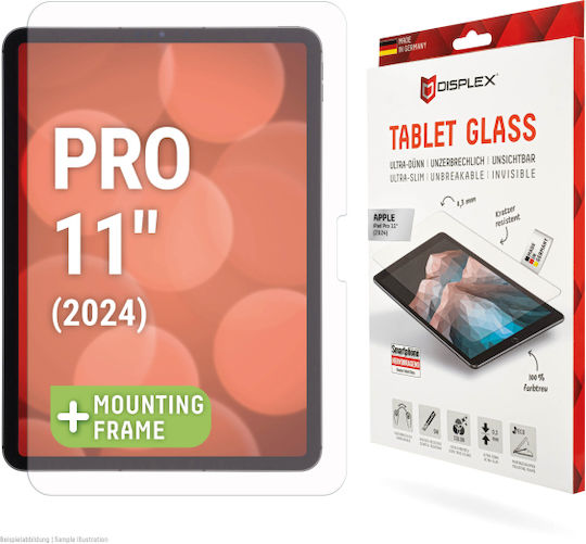 Displex Закалено стъкло (iPad Pro 2024 11" - Превод: iPad Pro 2024 11")