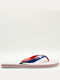 Beverly Hills Polo Club Men's Flip Flops White